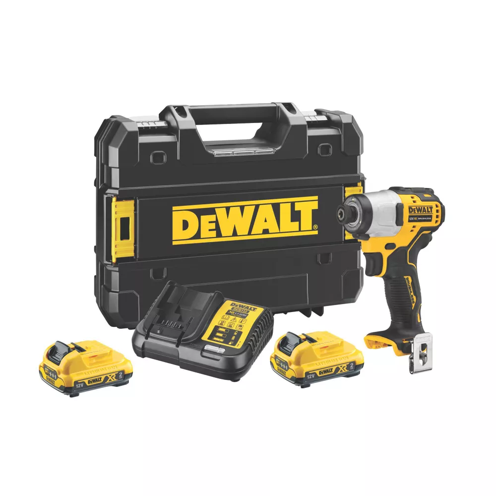 Visseuse à choc Sans Fil Brushless DeWalt XR DCF801D2-QW 12V Li-Ion 2Ah 3 Visseuse à choc Sans Fil Brushless DeWalt XR DCF801D2-QW 12V Li-Ion 2Ah